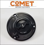 Triumph Daytona 675 2006-2017 [Comet Black Fuel Cap] [Orbit Base with Wing Cap]