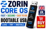 Zorin Core OS Fast, Secure, Easy to Use OS Bootable USB Live Try Install UK