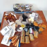 Rug Making Craft Wool Plus Started Designs and Tools Bundle