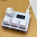 O3C Sayodevice OSU Rapid Trigger Hall Switches Magnetic Switches Keyboard white