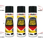 3 X HOLTS BRADEX EASY START FOR PETROL & DIESEL ENGINES COLD START SPRAY 300ML
