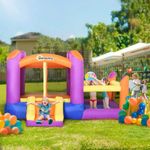 3in1 Kids Bouncy Castle Inflatable Trampoline Slide Water Pool House Play Blower