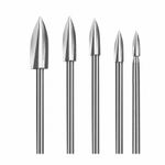 5 Pieces Woodworking Carving Faceted Tool Long-Lasting for Woodworkers, Carvers
