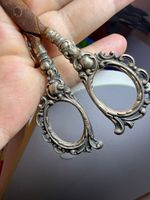 Antique Solid Silver Ornate Scissors – Hallmarked – For Restoration  