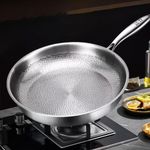 1x Titanium Hammered Frying Pan