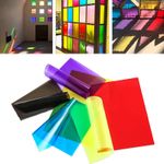 Acetate Sheets A5 OHP Sheet Colour Acetate Clear Film Plastic Light Filter Gel +