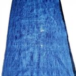 Antique Japanese BORO Indigo Cotton Fabric  Meiji Era Handwoven 209cm