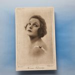 Cinema Chat Postcard Norma Talmadge C1920 American Actress Plain Back