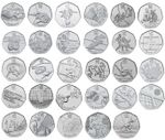 Olympic 50p Coins 2011 Fifty Pence