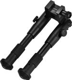 6 Inch Adjustable Bipod Foldable Hunting Rifle Bipod for 20mm Picatinny Rail