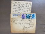 Old Collectible Cover With Letter From Romania 1937