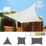 Outdoor Sun Shade Sail Garden HDPE Patio Sunscreen Awning 90% UV Block Protect