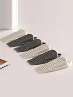 2 x Strong Non-Slip Door Wedge Heavy Duty Rubber Key Home Office Jammer Stopper