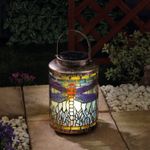 Solar Tiffany Dragonfly Lantern by Smart Solar