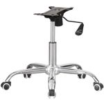 Chrome Office Chair Refurbishment Refurb Kit - Base Castor Wheels Gas Lift Lever