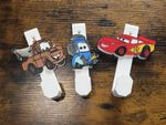 Disney Cars Lightning McQueen Mater Guido Wall Hooks Home Decor Bedroom Nursery