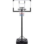 Basketball Hoop System Portable 7.5-10ft Height Adjustable Basketball Net Stand