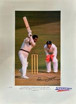 Sir Garfield Sobers - West Indies Cricket: signed ltd. Ed.  A2 print c/w proof