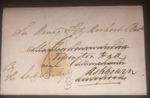 1832 Entire LA BALIZE (Louisiana) to ENGLAND To Sir Henry Fitzerbert, Tissington