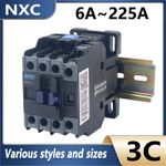 NXC 6A-225A AC Contactor Single/Three Phase 24/36/110/220/380V Coil Voltage New