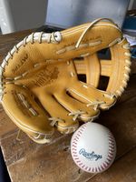 Professional Baseball Gloves 11.5/12.5Inch Youths Adults Genuine Leather Basebal
