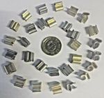 Falconry Telemetry Tail mount & Bell mount (30 Pack)Discount Price Silver Golden