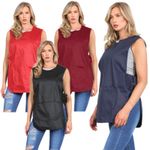 WOMENS TABARD LADIES TABBARD APRON KITCHEN CLEANER CHEF CATERING WORK UNIFORM