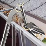 Gutter Roof CleaningTool Hook Shovel Scoop Leaves Dirt Remove Home Cleaner Tool