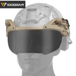 IDOGEAR Airsoft Goggles PC Lenses Helmet Goggles Tactical Glasses Military Army