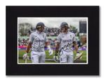 8X6 Mount Root & Stokes signed PHOTO Pre Print Ready To Frame England Cricket