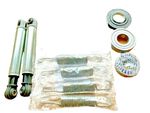 MIELE  W2240 WASHING MACHINE SERVICE KIT DAMPERS,SPRINGS,SKF DRUM BEARINGS KIT
