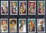 OGDENS - ACTORS, NATURAL & CHARACTER STUDIES - FULL SET OF 50 CARDS