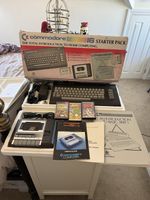Vintage Commodore C16 Starter Pack In Original Box - Complete - Spares & Repairs
