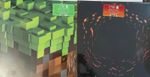 C418 "Minecraft Volume Alpha Green & Beta Warp Speed" 2 x Colour Vinyl LP's NEW