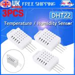 3x DHT22 / AM2302 Temperature & Humidity Sensor for Arduino, Raspberry Pi, PIC