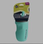 Tommee Tippee Insulated Straw Toddler Tumbler Cup,12+ Mths, Teal