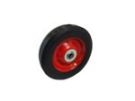 6" SOLID TROLLEY / SACK TRUCK WHEEL WITH 12MM ROLLER BEARINGS METAL CENTRE