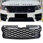 FRONT GRILLE 2018 FACELIFT LOOK GLOSS BLACK FOR RANGE ROVER VOGUE L405 2013-2017
