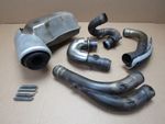 Ducati Scrambler 2015 7,774 miles exhaust system pipes silencer set (5925)