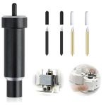 5PCS Deep Cut Blade Set, Fine Point Blade with Housing for Cricut Explore 2/3 &