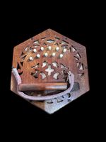 Antique c1880 Lachenal 20 button Concertina serial number 56376 spares or repair