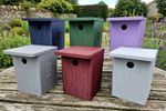 Bird Box, Carbon Fibre Grey, Tough, Easy to Clean, Free P&P