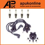 Spark Plugs, Leads and Distributor Cap for Ferguson FE35 TEA20 TED20 Tractor
