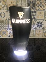 Guinness Bar Font Pub Bar Collectable Display Lights Up
