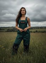 DARWOO Gardening Overall Pants- Brand New-Unisex-Size L-65% Polyester 35% Cotton