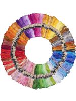 100 Skeins Cotton Embroidery Thread Bundles Cross Stitch Thread Floss Cotton