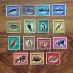 Guyana Mi.No. 301 - 315  1c to $5  Animals MNH ** 1968. Free UK Postage