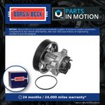 Water Pump fits VAUXHALL COMBO C 1.3D 04 to 12 Coolant B&B 012855461 12855461