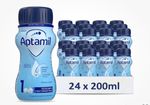 Aptamil 1 First Infant Baby Milk Ready to Use Liquid Formula, from Birth, 200 ml