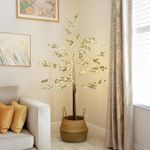 6ft LED Twig Tree Light Up Home Decoration Wedding Party Outdoor Decor Pre-Lit